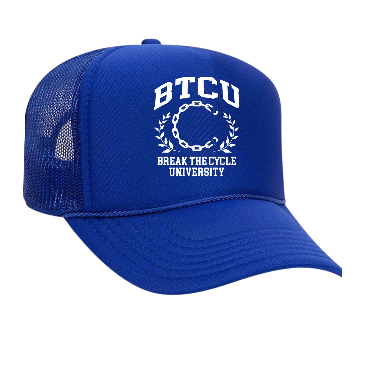 BTC University Royal Blue Trucker Hat