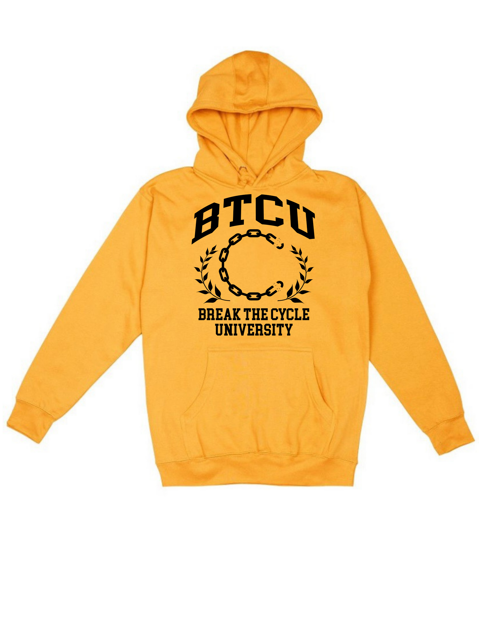Gold BTC University Hoodie