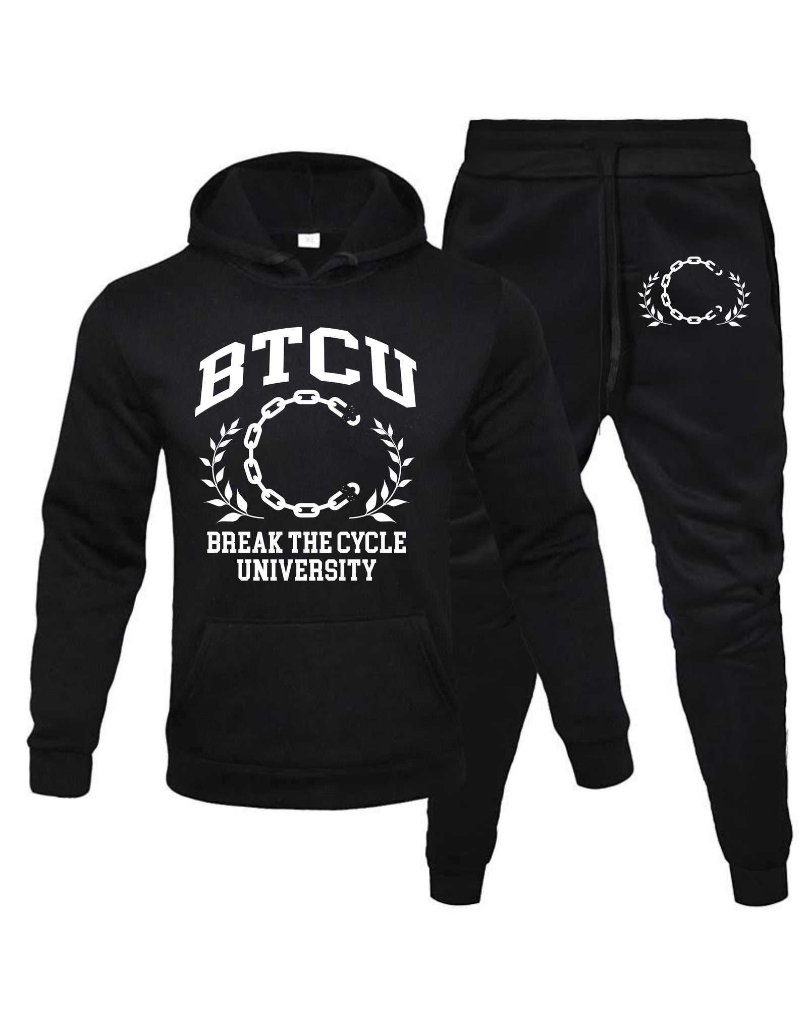 Black BTC University Sweatsuit